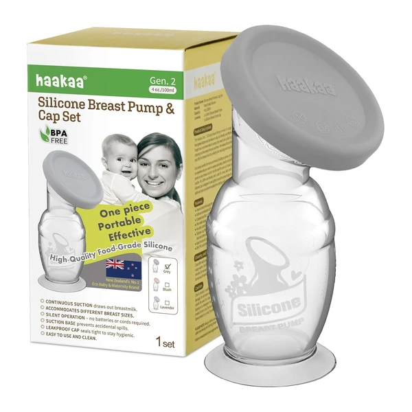 Haakaa 100 ml avec Base et Couvercle