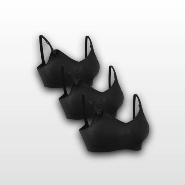 HOFISH Lot de 3 Soutiens-Gorge d'Allaitement Sans Coutures - tire-lait HOFISH, note 4.5/5