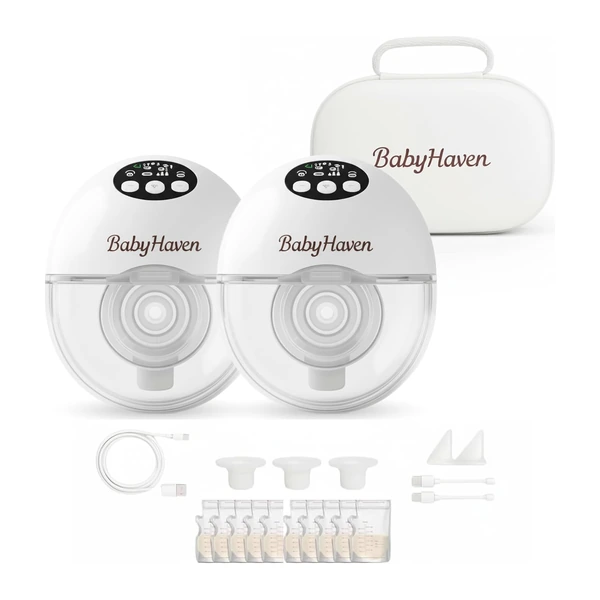 BabyHaven Tire-Lait Mains Libres Double
